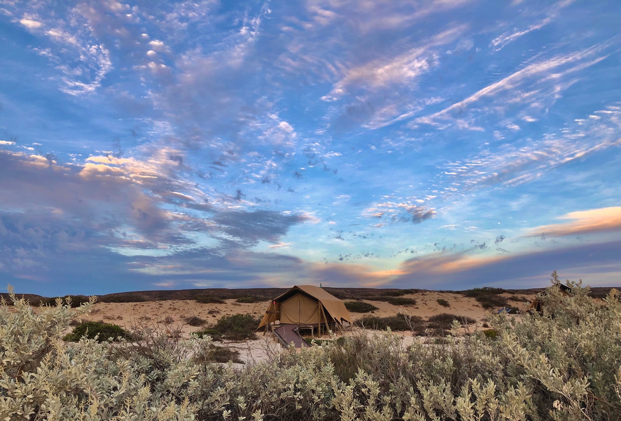 luxury glamping accommodation ningaloo reef